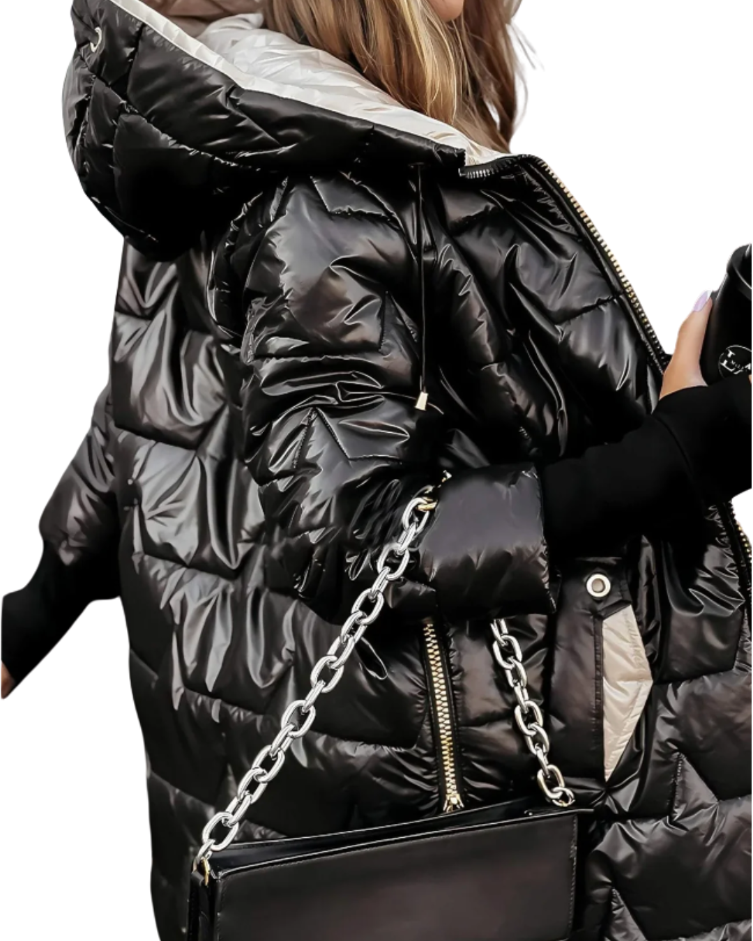 Sofia™ | Elegant och Bekväm Vadderad Jacka med Huva