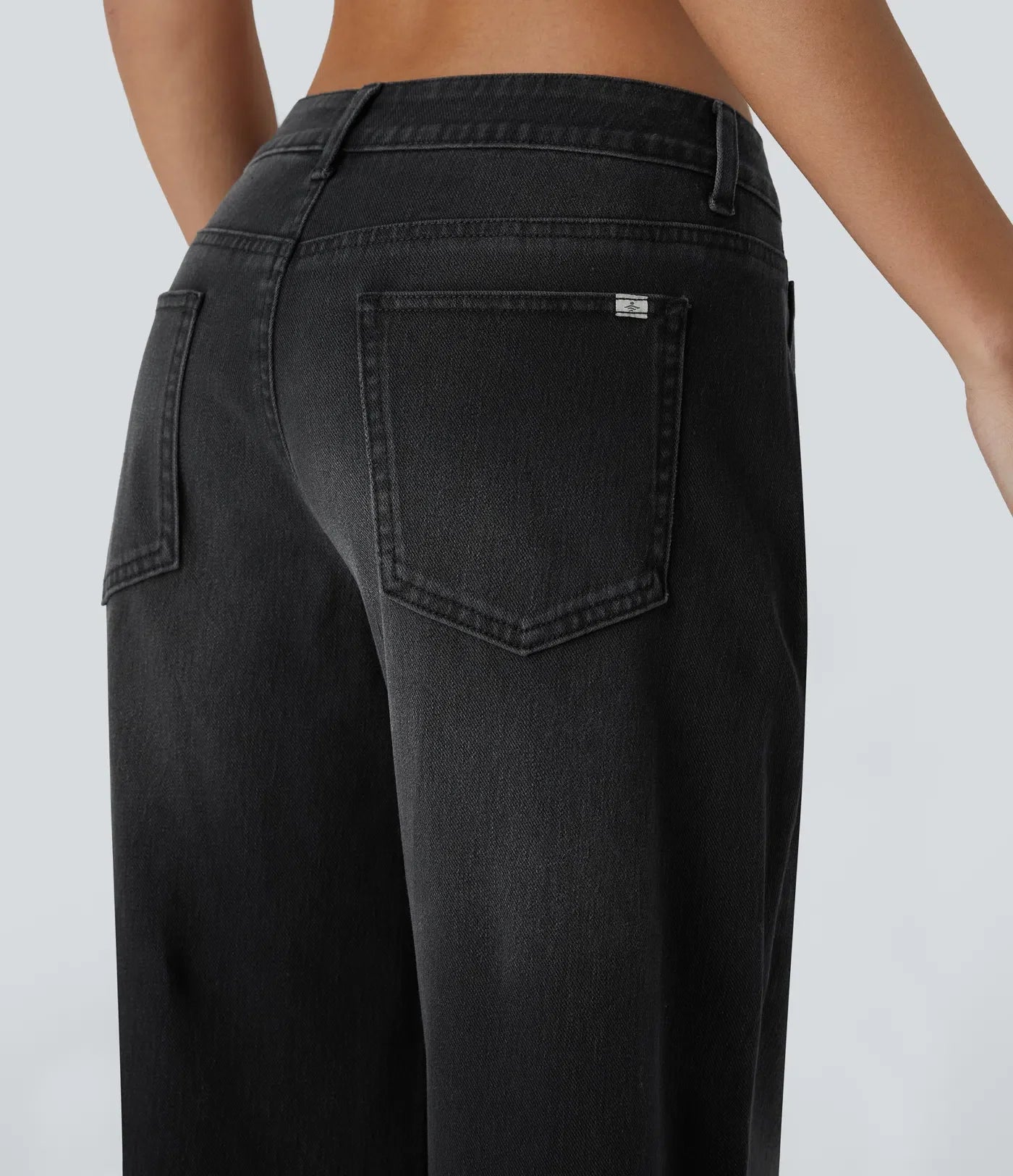 Elin | Bekväma Wide Leg-jeans med Elegant Passform & Praktiska Dragkedjefickor