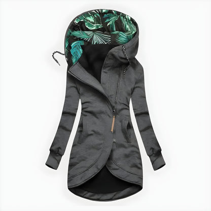Ylva™ | Elegant & Varm Vinterjacka med Huva